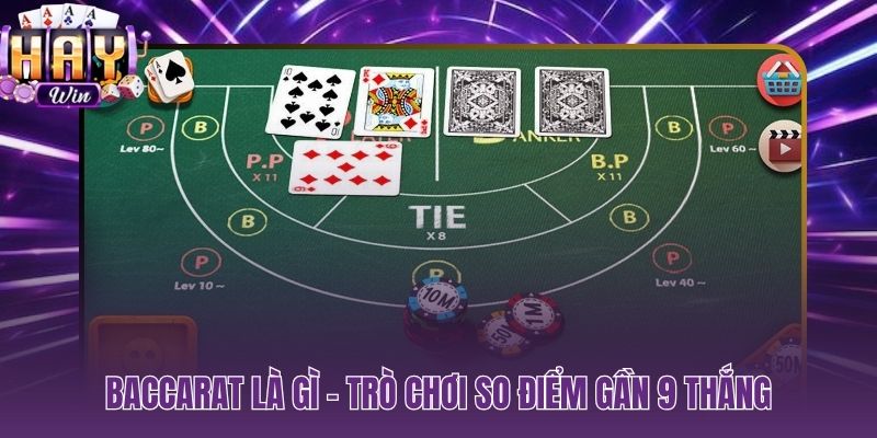 Baccarat là gì game so điểm gần 9 dễ tiếp cận nhất casino