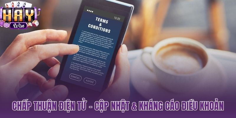 Nút "Đăng Ký" và giá trị chữ ký điện tử trong hợp đồng số HAYWIN