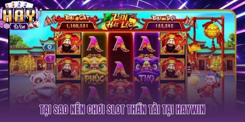 HAYWIN nền tảng slot jackpot Việt hóa với mức cược linh hoạt