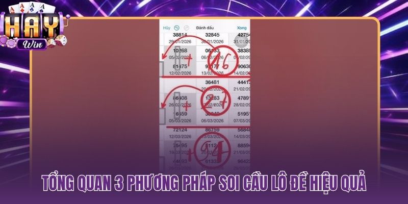 Kinh nghiệm chơi lô đề qua 3 kỹ thuật soi cầu có kiểm chứng