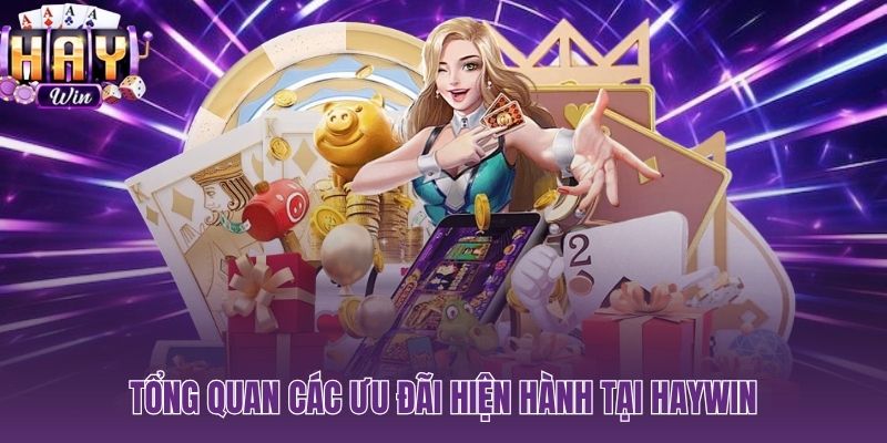 Bốn chương trình khuyến mãi HAYWIN song song phủ rộng mọi đối tượng