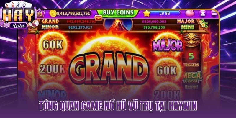 Nổ hũ vũ trụ là gì slot không gian với jackpot Progressive và RTP 96%