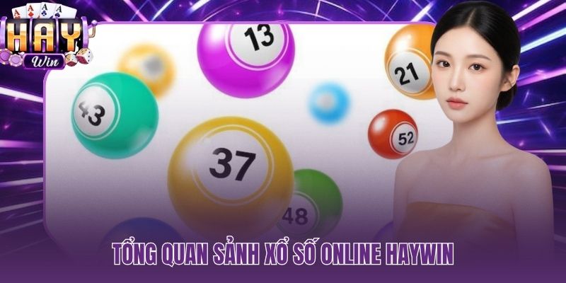 Sảnh xổ số HAYWIN với ba loại hình và giao diện tối giản