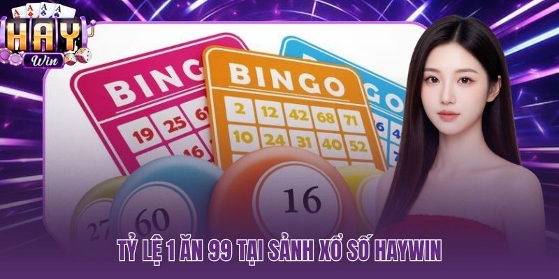 Tỷ lệ 1 ăn 99 xổ số HAYWIN con số xác nhận bằng hợp đồng điện tử