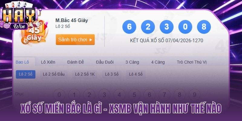 Xổ số miền Bắc là gì cơ chế quay thưởng 8 giải mỗi ngày
